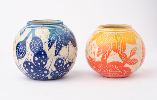 large moon jars