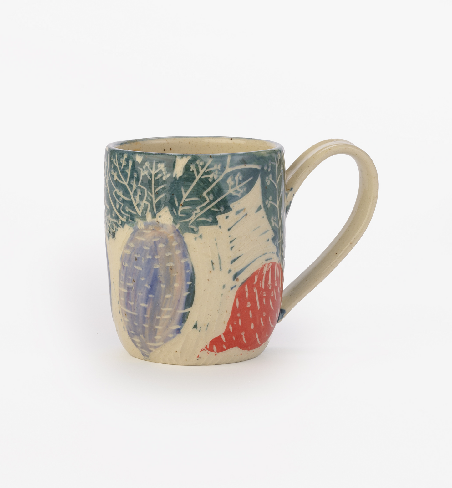 radish and beet mug