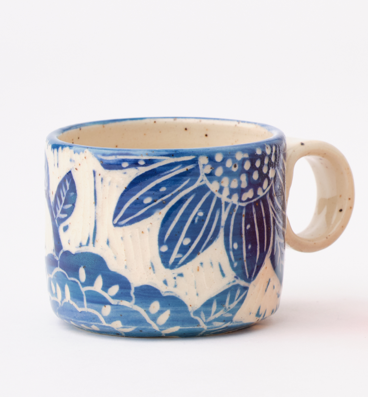 flower espresso mugs