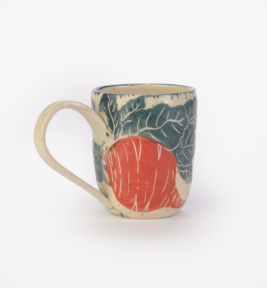 radish and beet mug